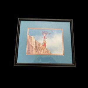 Winnie the Pooh professionally framed and matted print 16x20